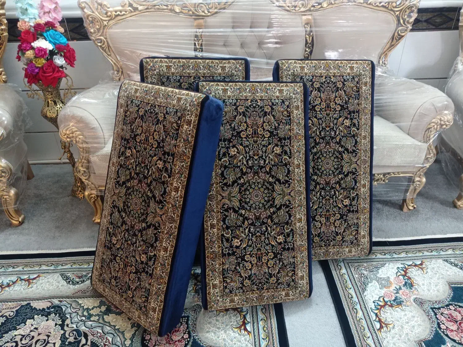 پشتی 1200شانه نو دوجفت|پشتی|اقبالیه, |دیوار