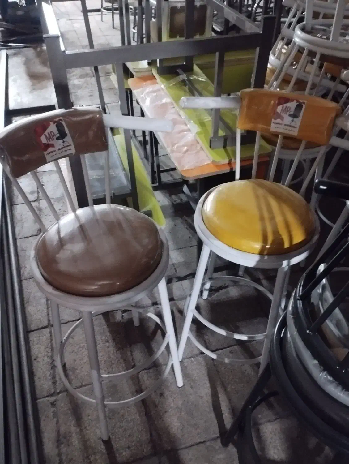 صندلی اپن پشتی دار و بدون پشتی|میز و صندلی غذاخوری|مشهد, کاظم آباد پنجشنبه|دیوار