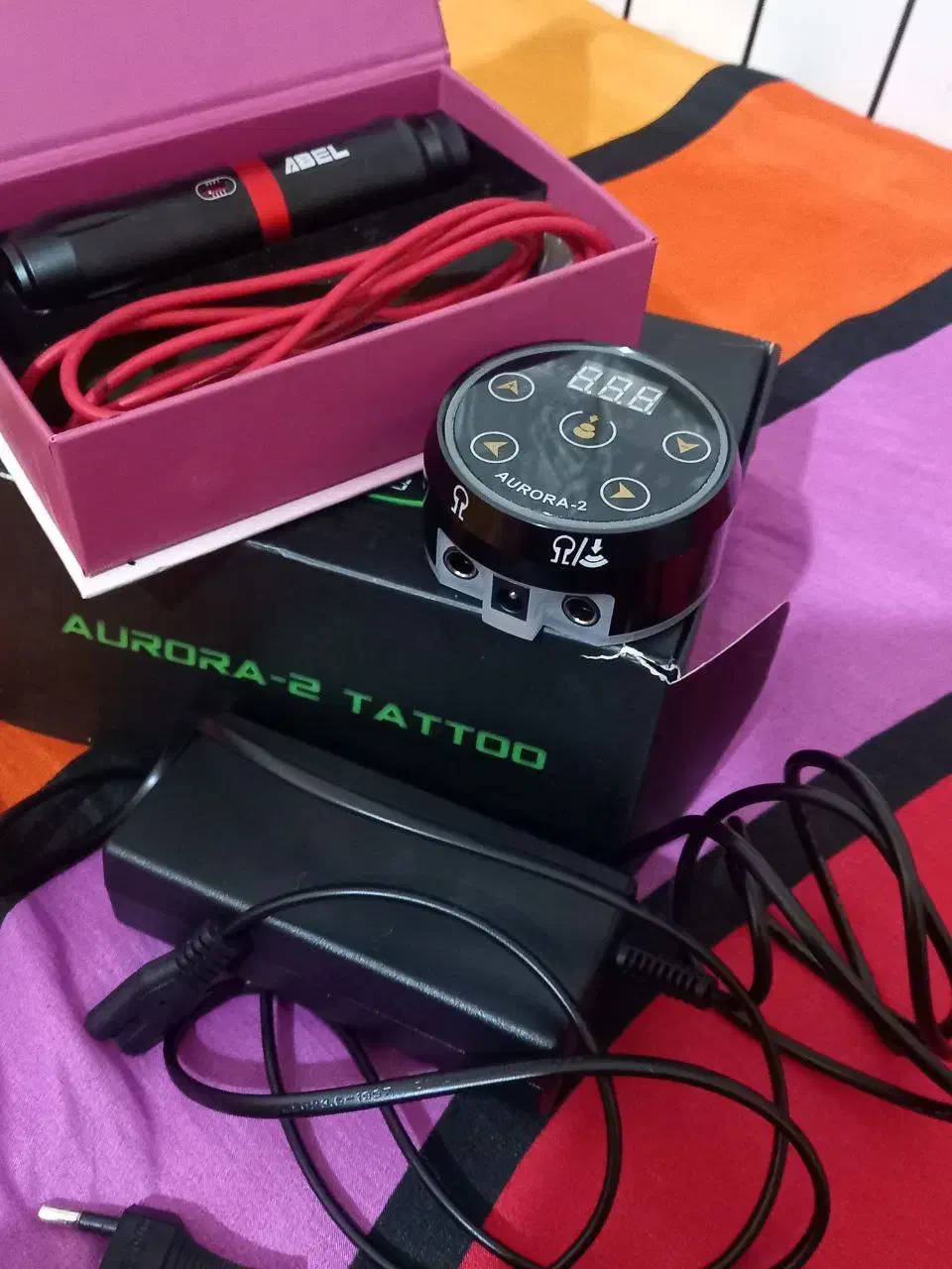 دستگاه تتو ترانس و قلم کامل|آرایشی، بهداشتی، درمانی|ابهر, |دیوار