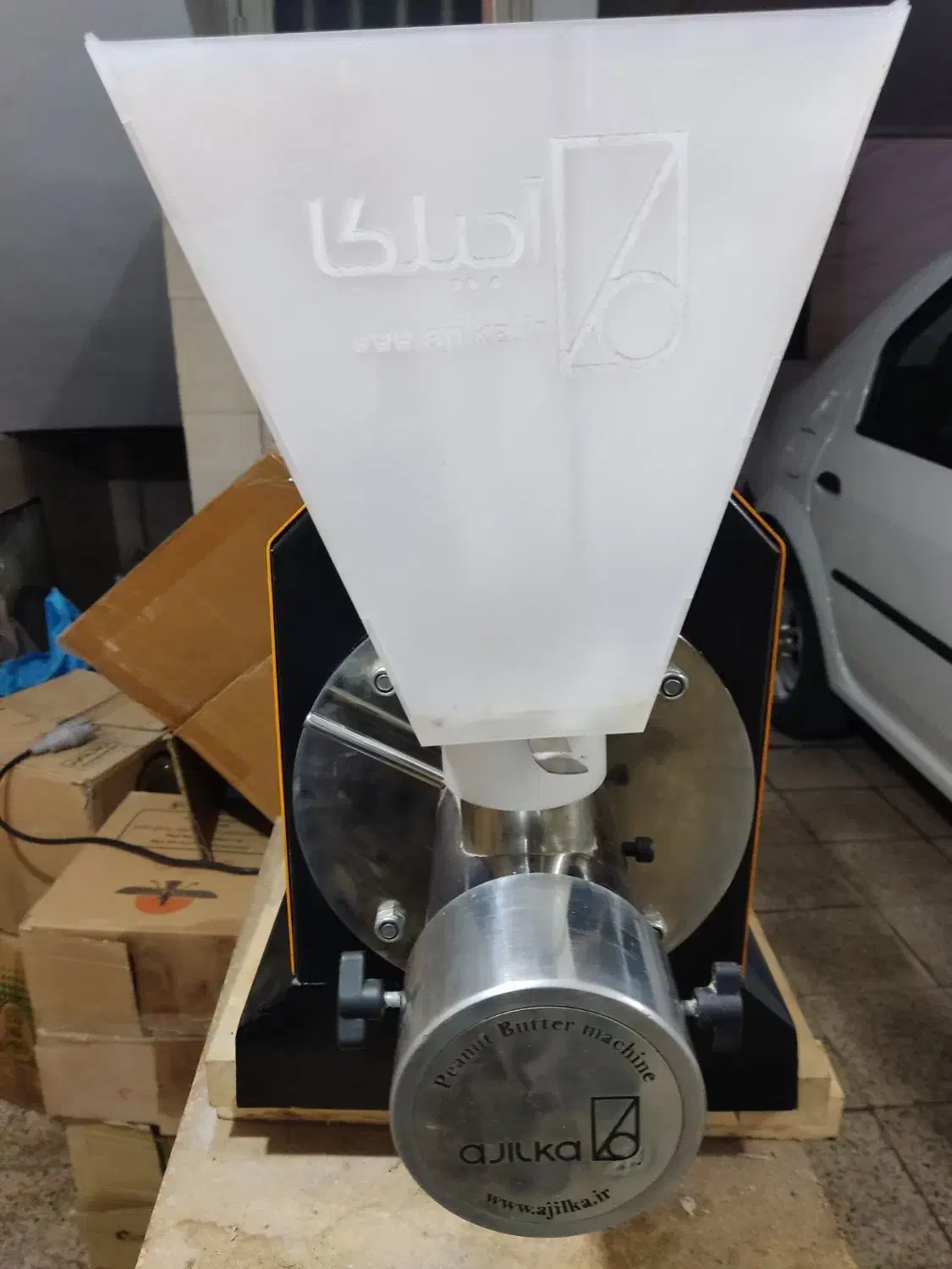 دستگاه کره گیری بادام زمینی و ارده گیری ۴ اسب بخار|ماشین‌آلات صنعتی|تهران, استاد معین|دیوار