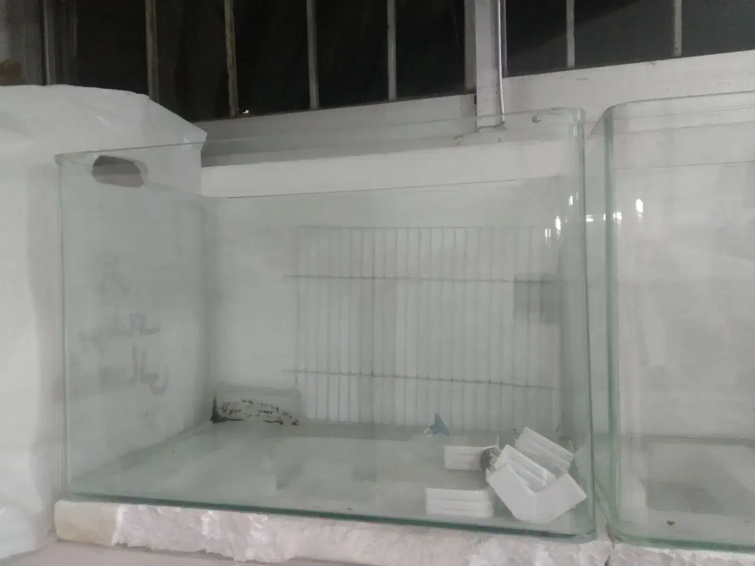 دوعدد آکواریوم در حد نو|ماهی|لنگرود, |دیوار