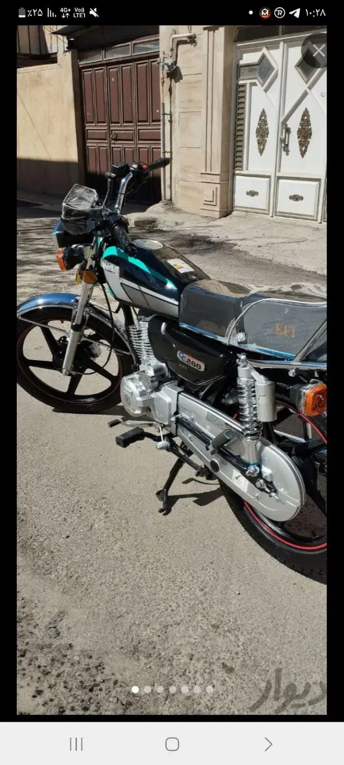 موتور سیکلت نیرو موتور مدل سحر ۲۰۰ cc|موتورسیکلت|دورود, |دیوار