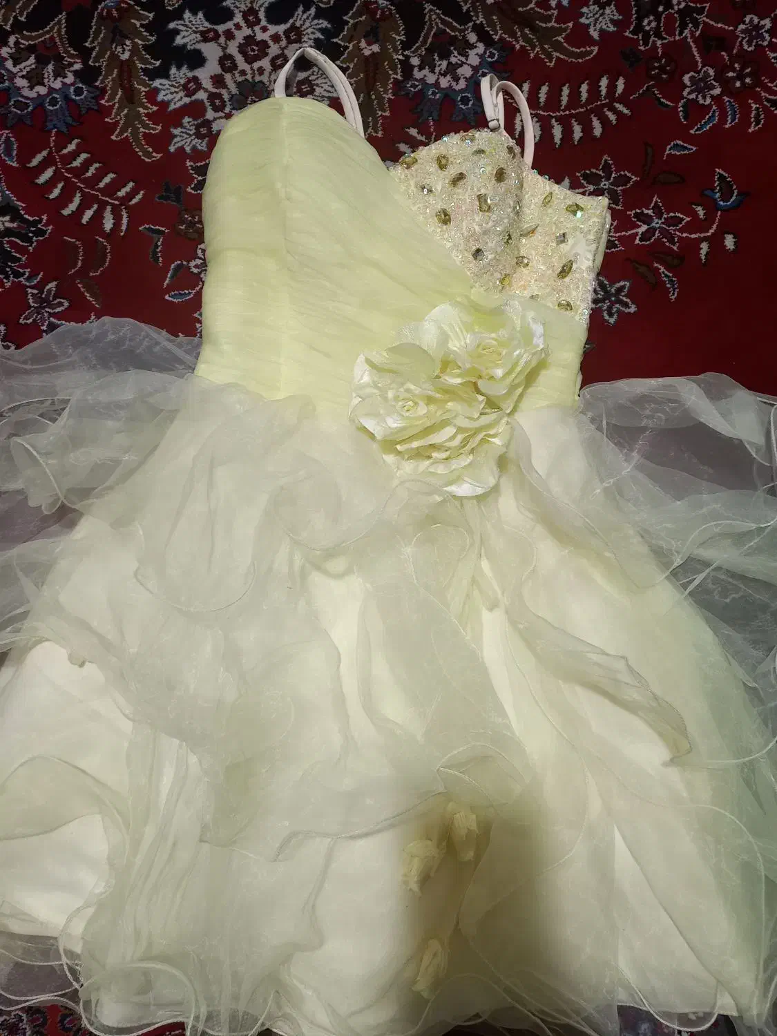 لباس عروس بچه گانه|لباس|محمدیه-قزوین, |دیوار