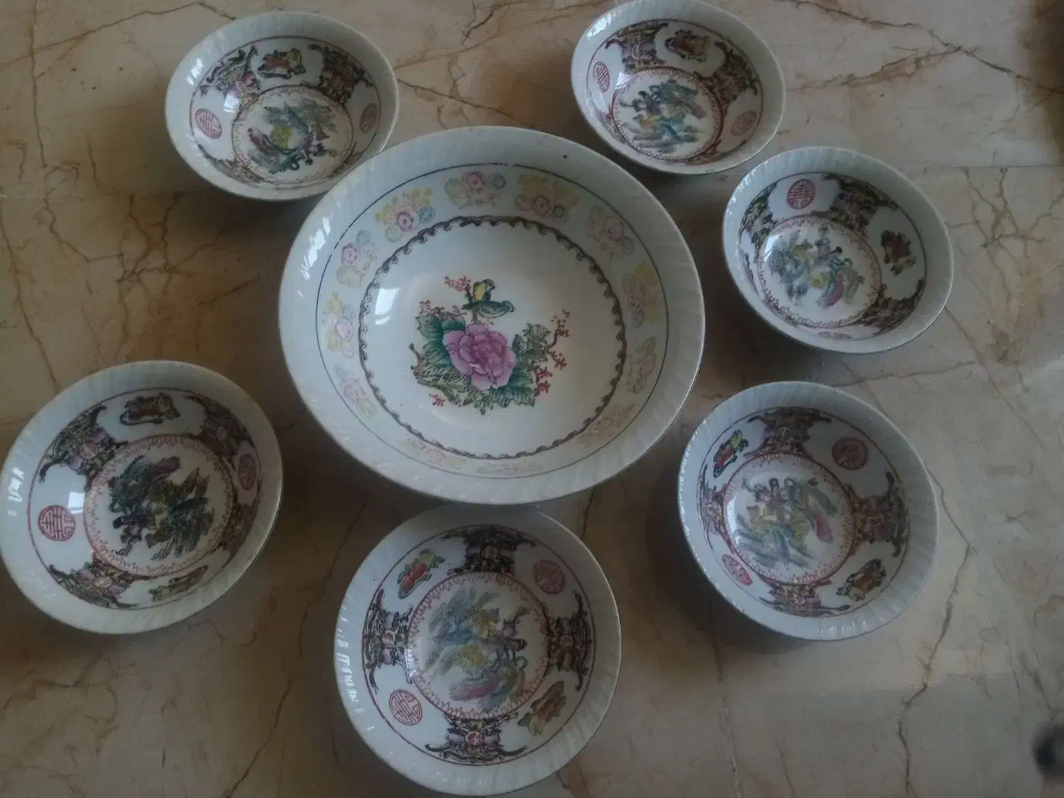 ملامین، چینی  استیل دیگ و قدیمی انتیک نوستالژی|ظروف سرو و پذیرایی|اردبیل, |دیوار