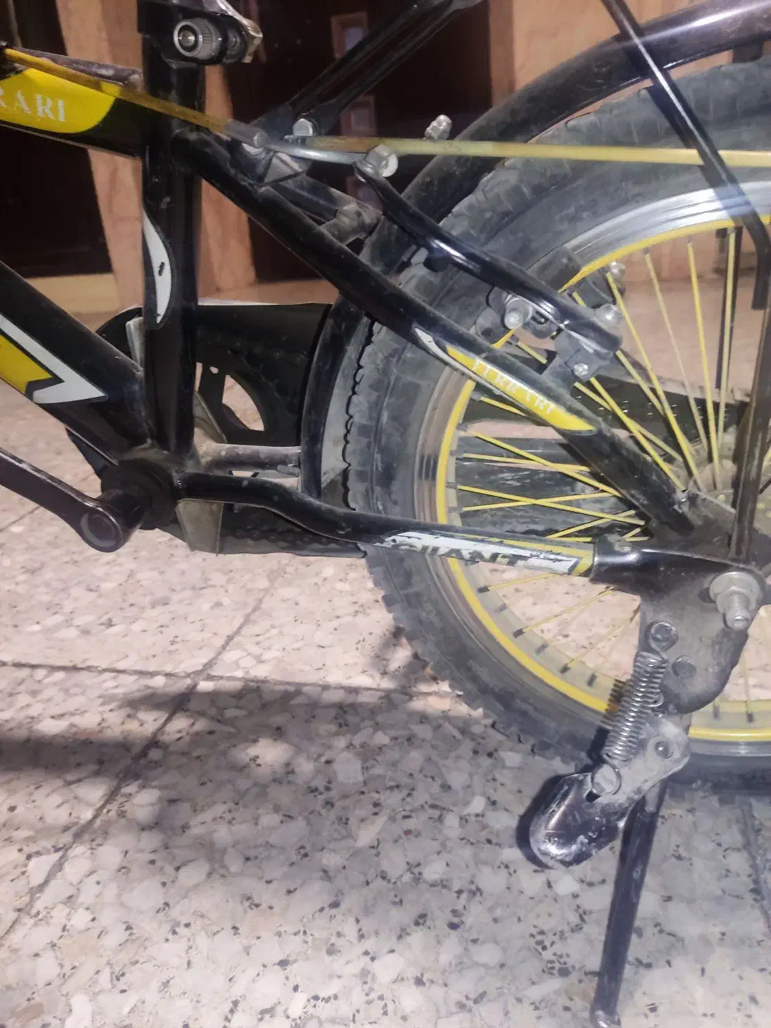 دو چرخه زرد رنگ جیتان|دوچرخه، اسکیت، اسکوتر|فردیس, شهرک شهید حسینی|دیوار