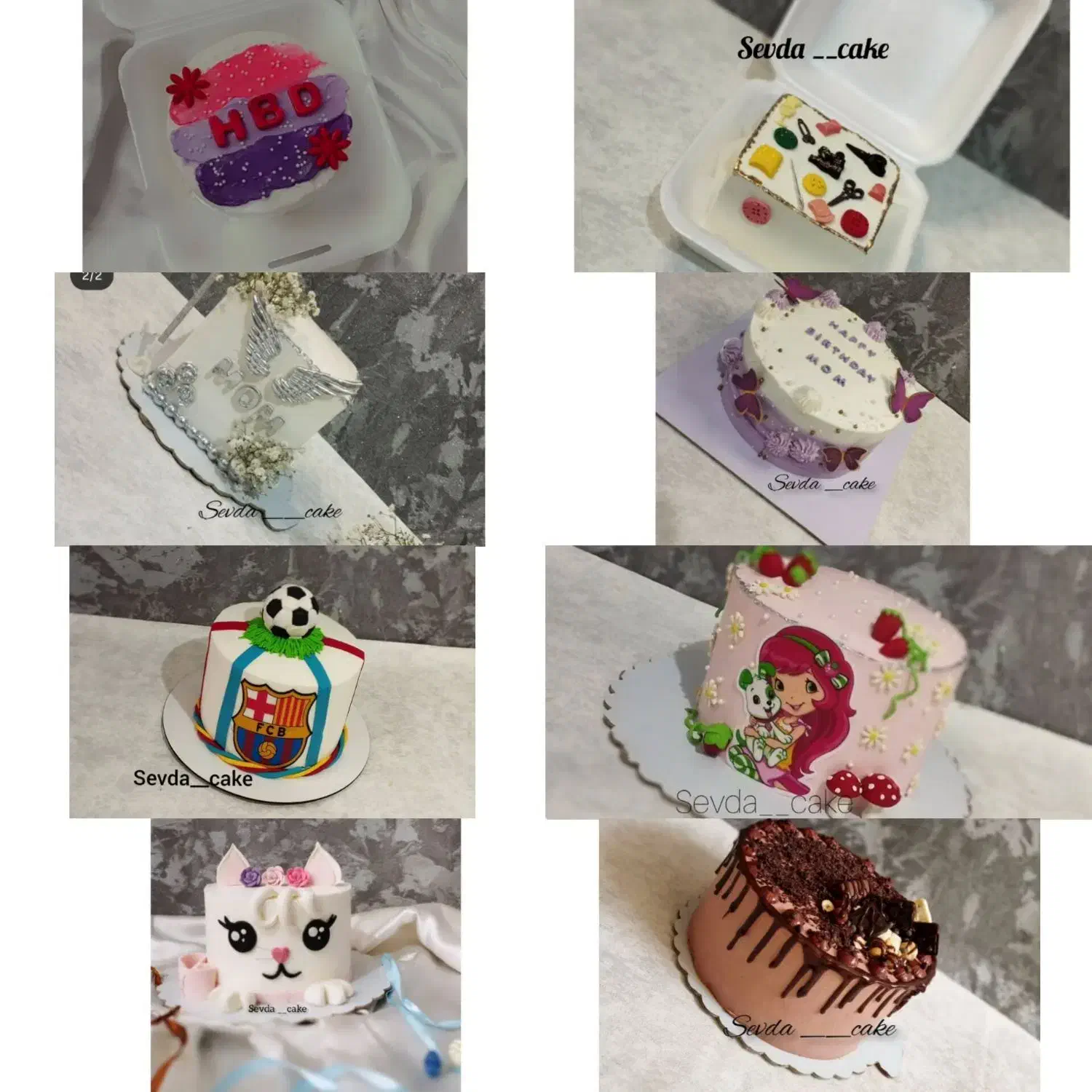 انواع کیک|خوردنی و آشامیدنی|قم, زند آباد|دیوار