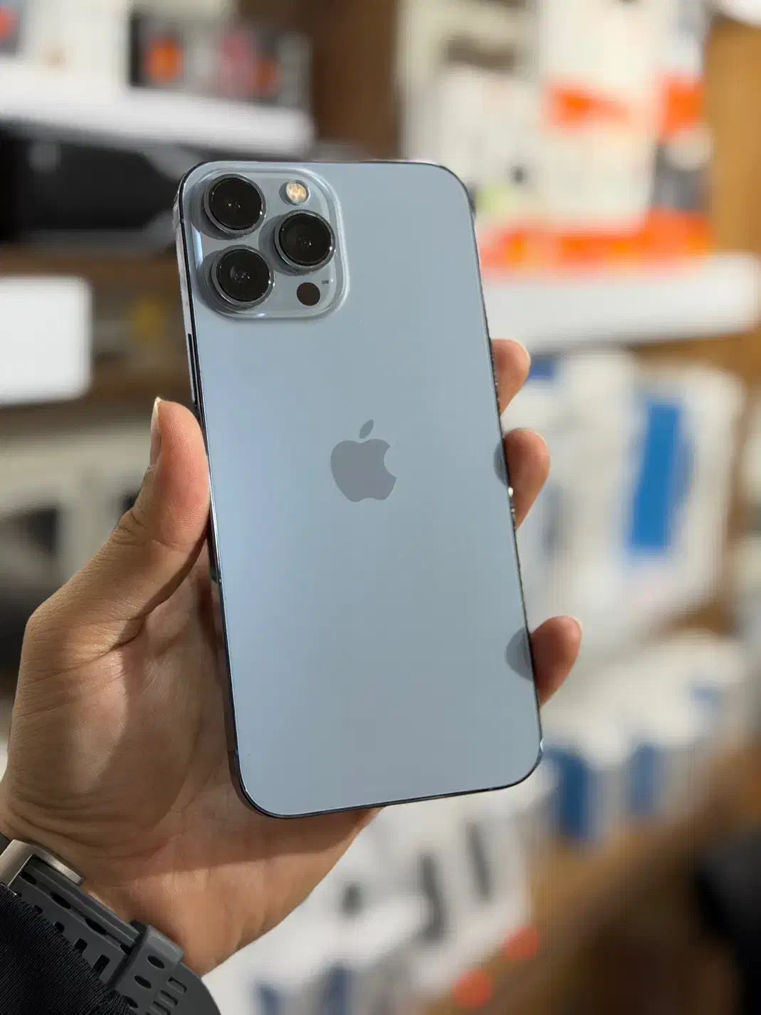 اپل آیفون ۱۳ پرو‌مکس حافظه ۱۲۸گیگ باتری ۸۶،zaaسریM|موبایل|تبریز, |دیوار