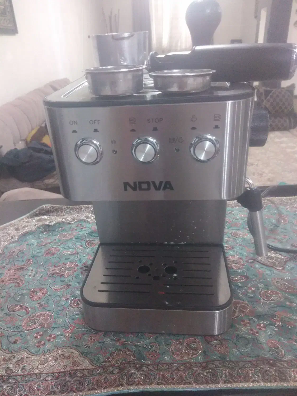 اسپرسوساز nova|سماور، چای‌ساز، قهوه‌ساز|دوگنبدان, |دیوار