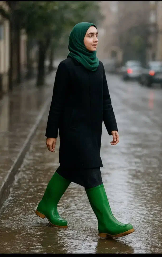 چکمه زنانه ضد آب وشیک-مخصوص روزهای بارانی و کارگاه|کیف، کفش، کمربند|قم, کلهری|دیوار