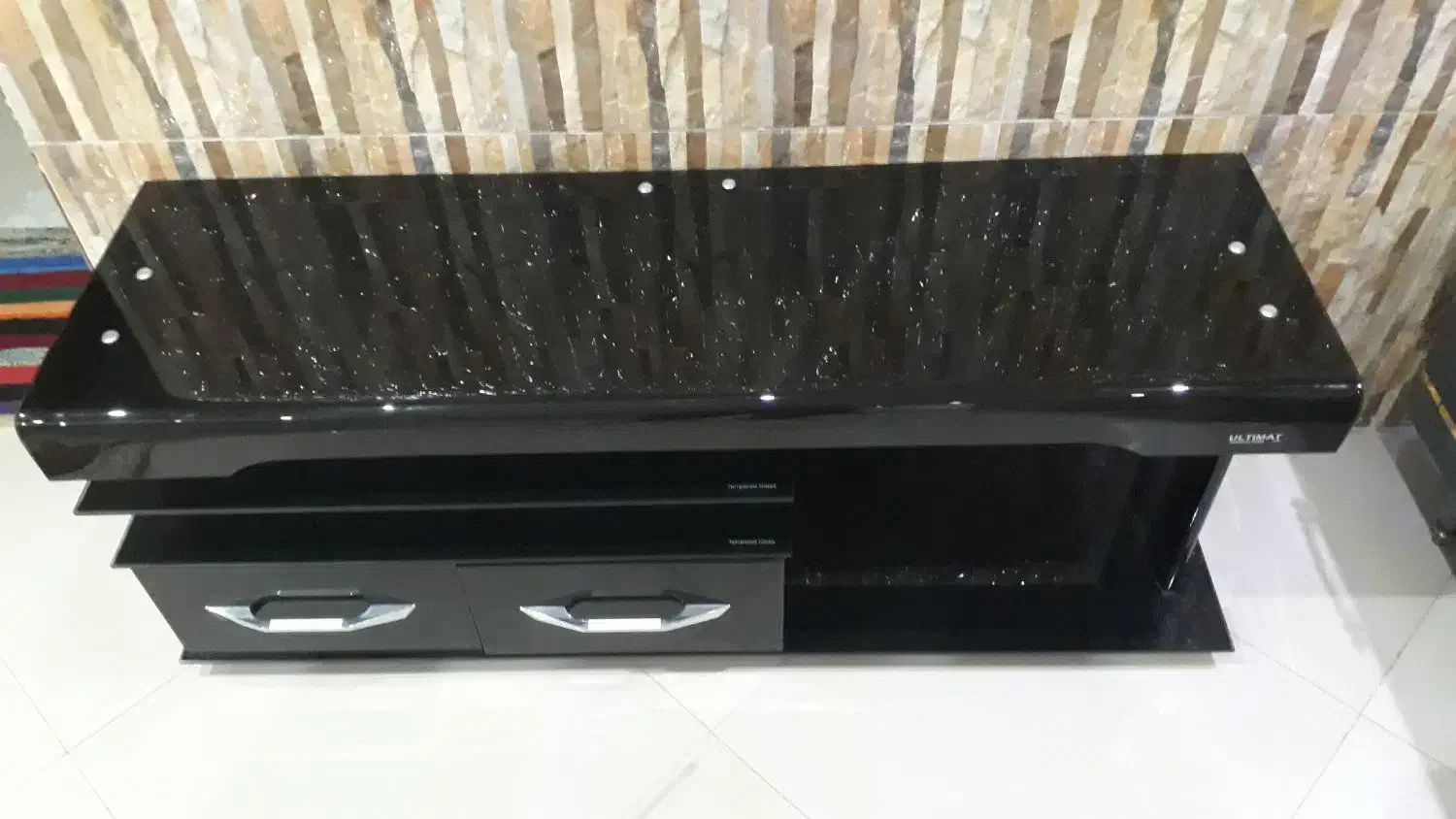 میز تلویزیون شیشه‌ای سکوریت شیک و مقاوم|میز تلویزیون|تهران, شهرک طالقانی|دیوار