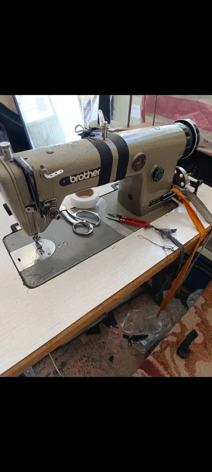 چرخ راسته دوز brodher|چرخ خیاطی و ریسندگی|دره شهر, |دیوار