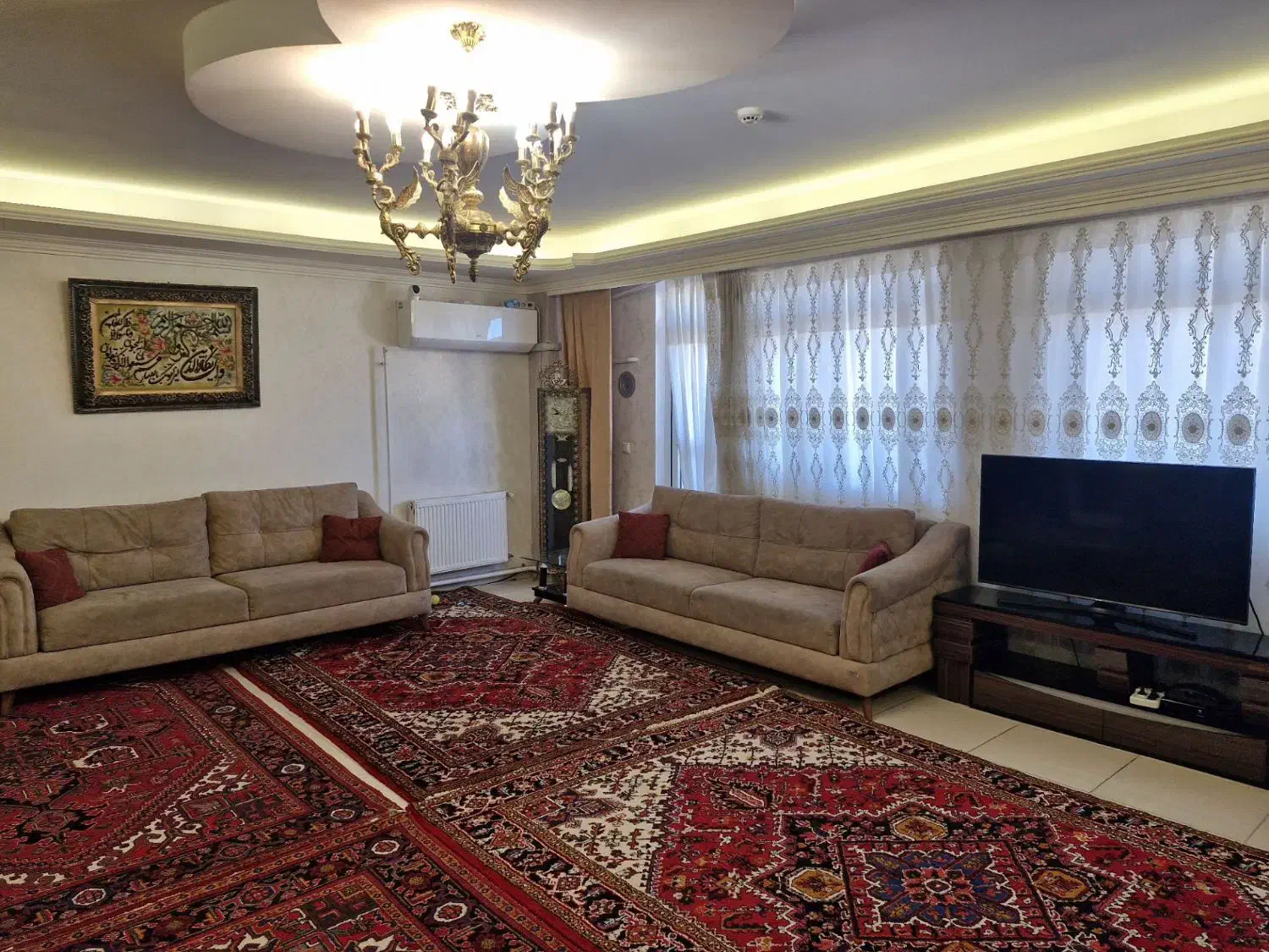 رهن اجاره آپارتمان 110متر/قطران/کوچه باغ/نصفراه|اجارهٔ آپارتمان|تبریز, |دیوار