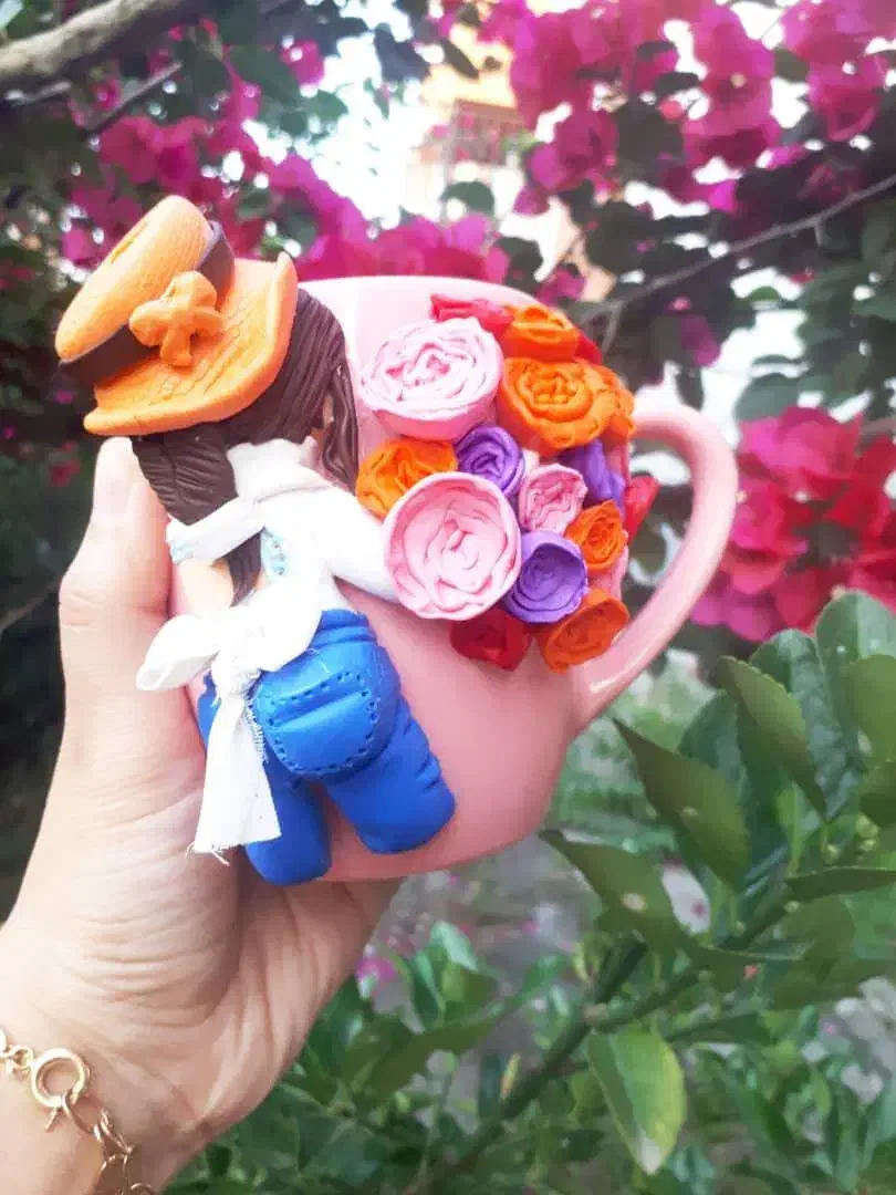 ماگ واویز ماشین دستساز عروسکی|صنایع دستی و سایر لوازم تزئینی|رشت, پل تالشان|دیوار