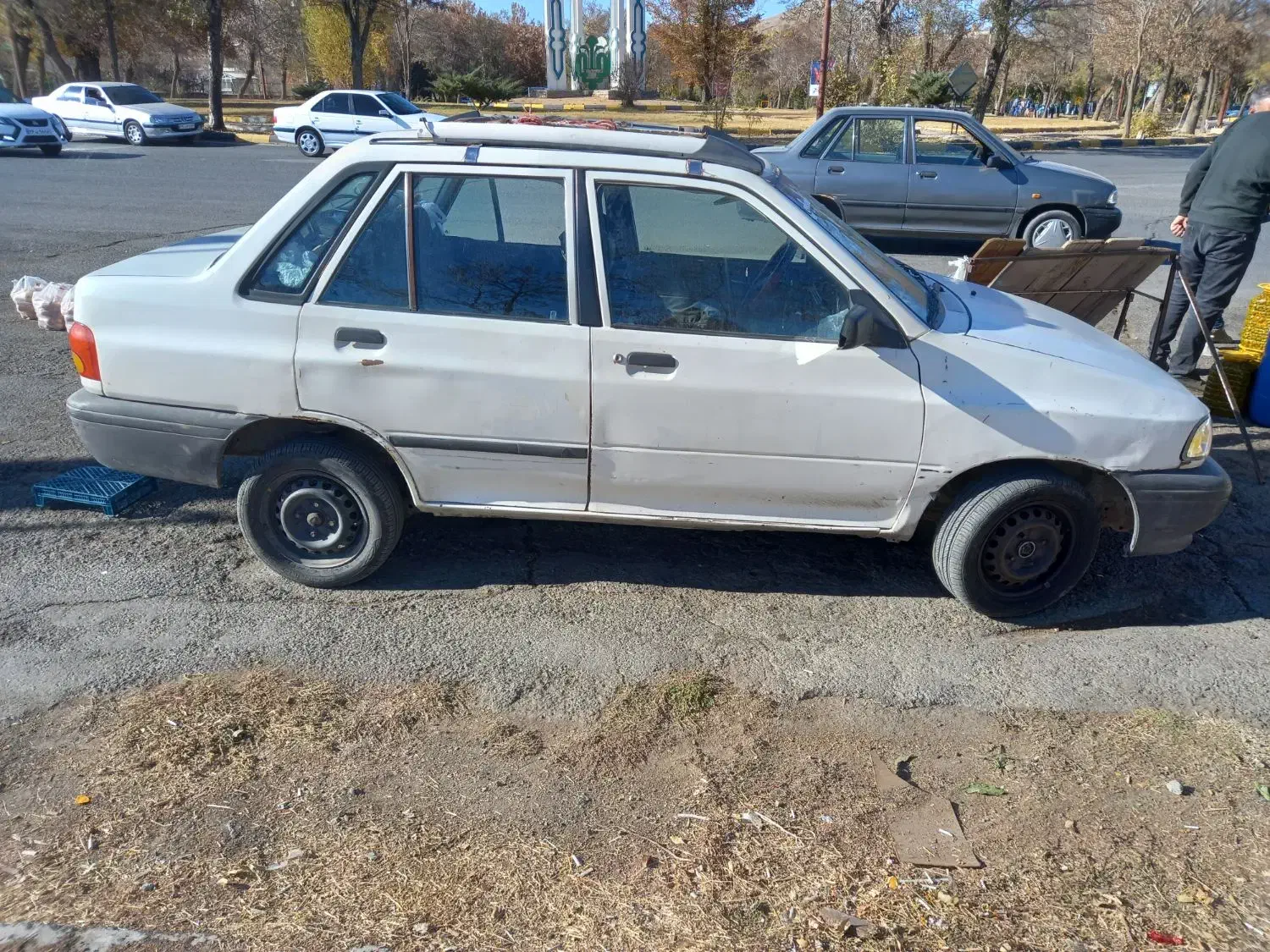 پراید مدل ۸۴،سه تیکه سالم،لاستیک نو خارجی،|خودرو سواری و وانت|قروه, |دیوار