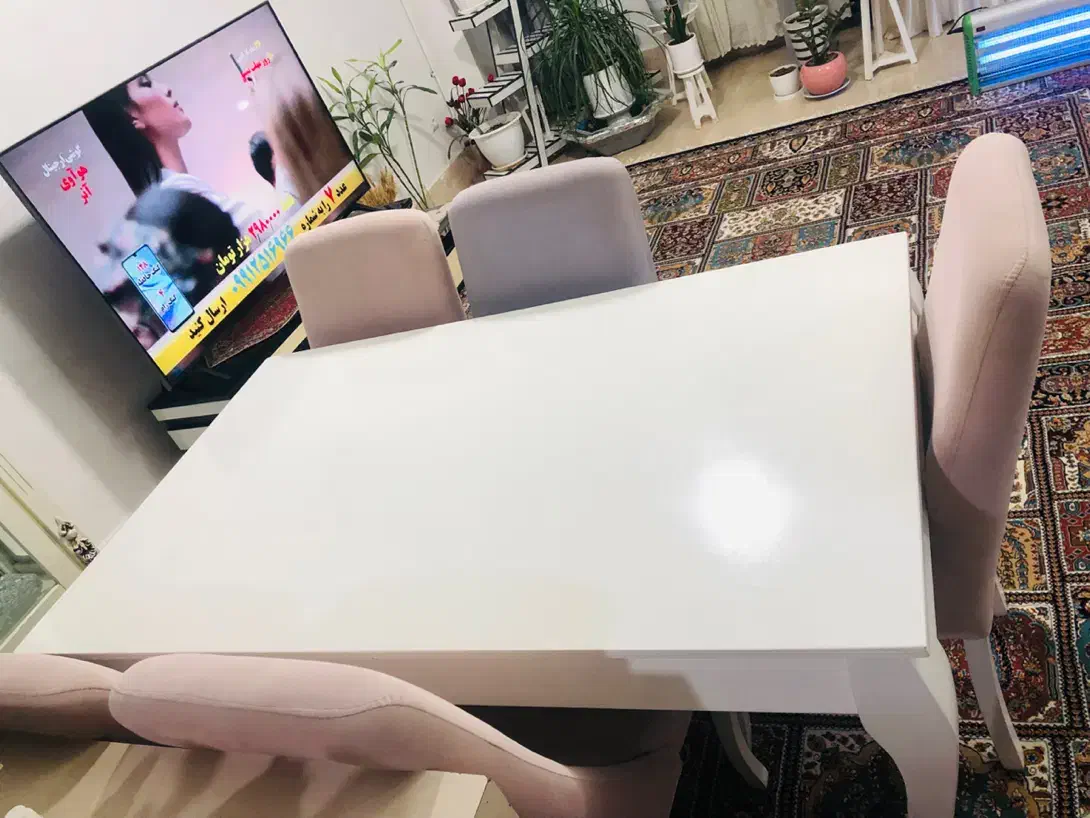 میز نهار۶ نفره|میز و صندلی غذاخوری|زاهدان, |دیوار