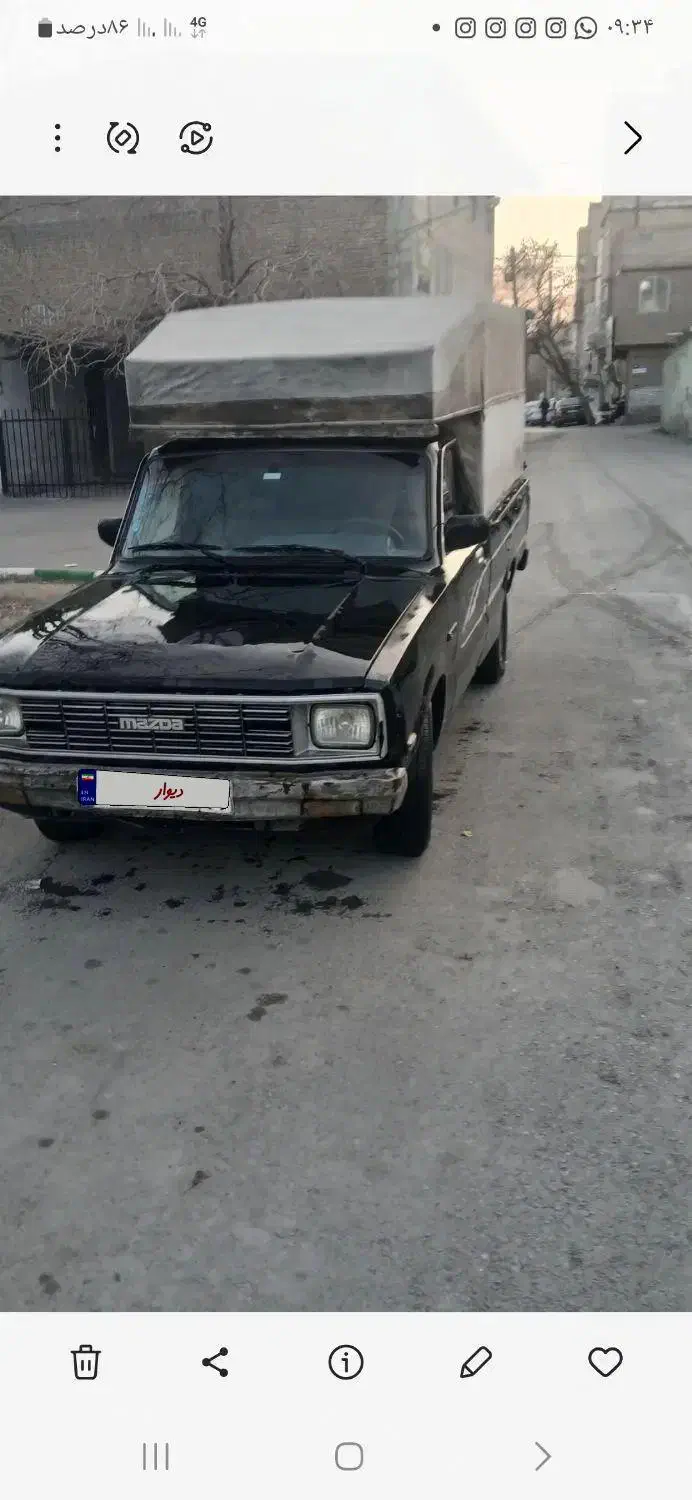 مزدا ۲۰۰۰|خودرو سواری و وانت|مشهد, وکیل‌آباد|دیوار