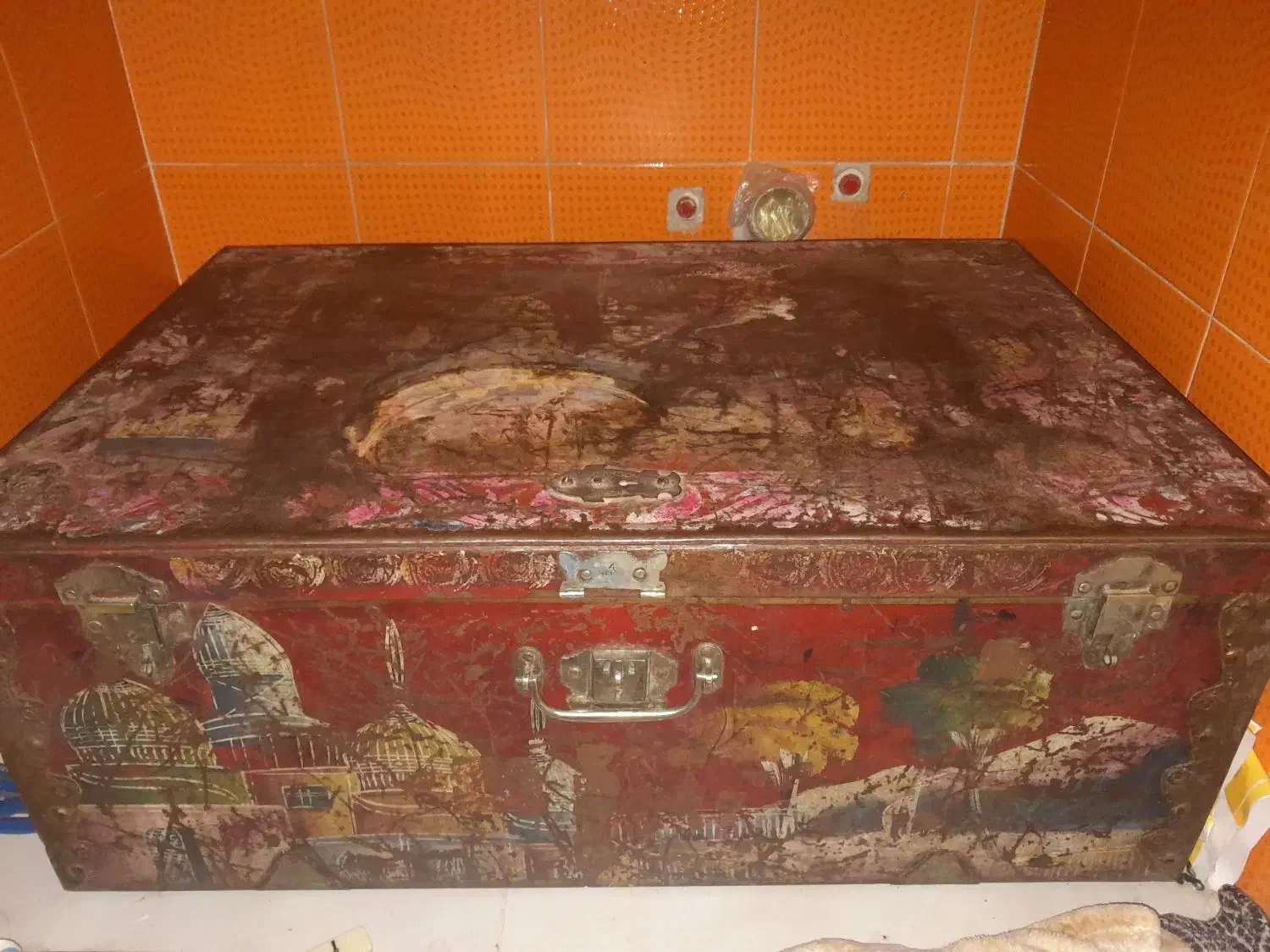 صندوقچه فلزی هندی برند|صنایع دستی و سایر لوازم تزئینی|شهرکرد, |دیوار