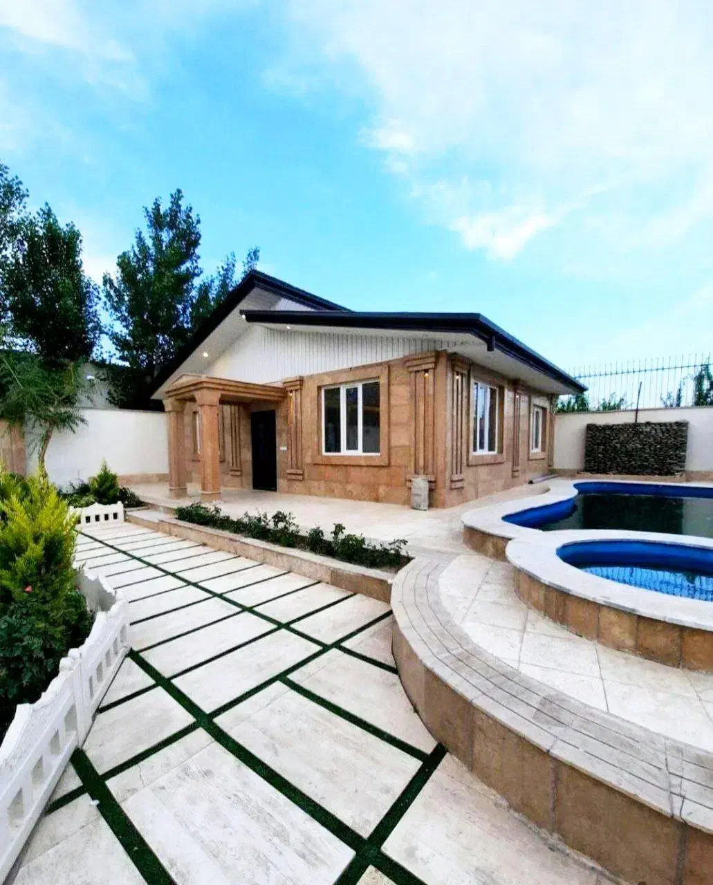 ویلای فلت تمام سنگ فوری به قصد مهاجرت جنگلی|فروش خانه و ویلا|چمستان, |دیوار