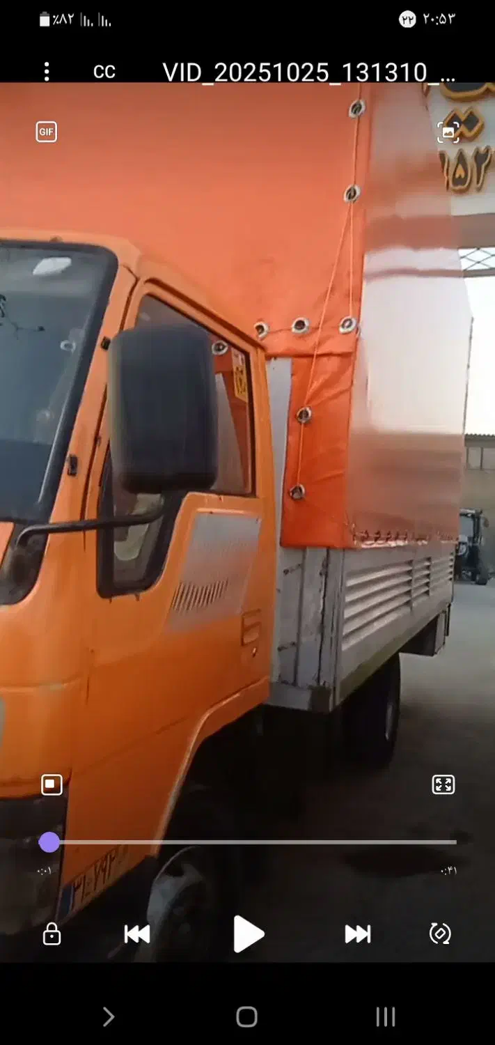 حمل بار خاور مسقف|خدمات حمل و نقل|سربیشه, |دیوار