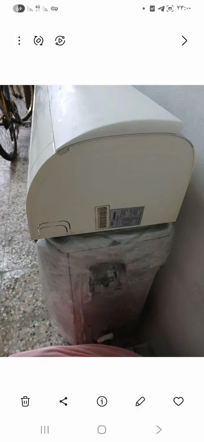 اسپلیت  ۲۴۰۰۰ جنرال گلد|کولر گازی و فن‌کوئل|رشت, سعدی (تختی)|دیوار