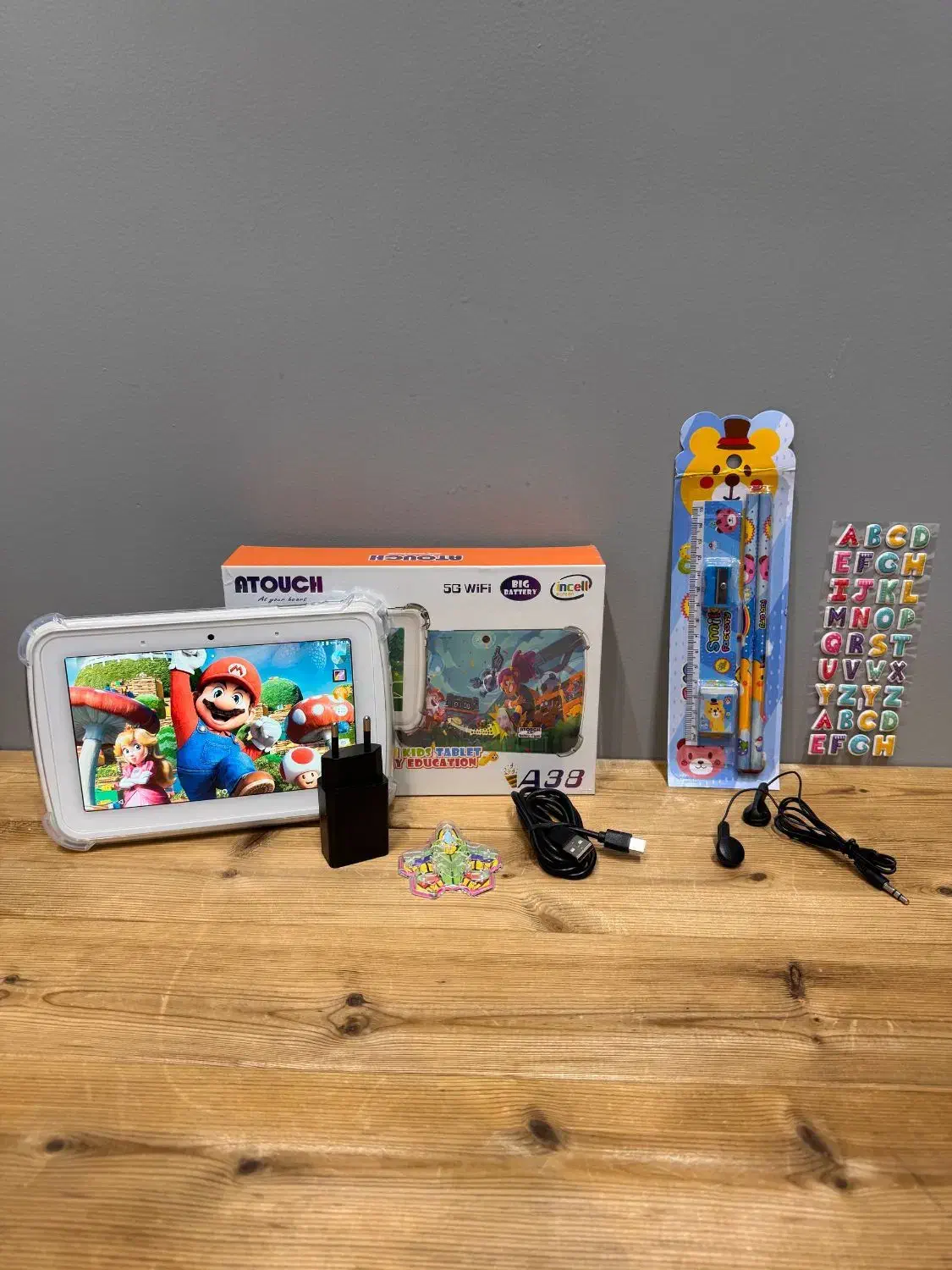 تبلت کودکانه atuoch A38 ضد ضربه ،صفحه نمایش incell|تبلت|تهران, فدک|دیوار