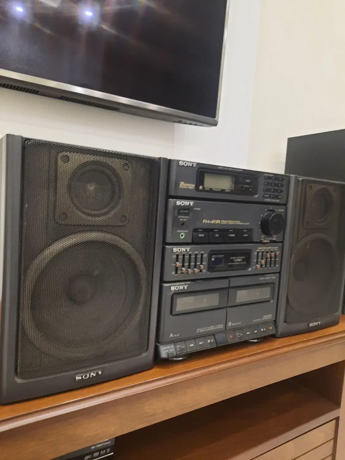 ضبط قدیمی کاست خور SONY|سیستم صوتی خانگی|کرج, اتحاد|دیوار