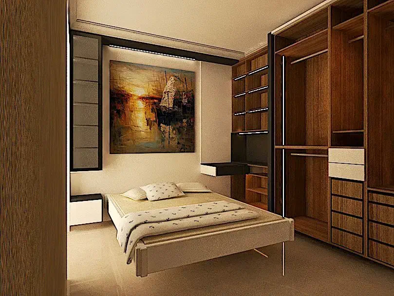 ست کمد دیواری  دکوارتیو با بدنه رنگی|جاکفشی، کمد، دراور|تهران, میرداماد|دیوار