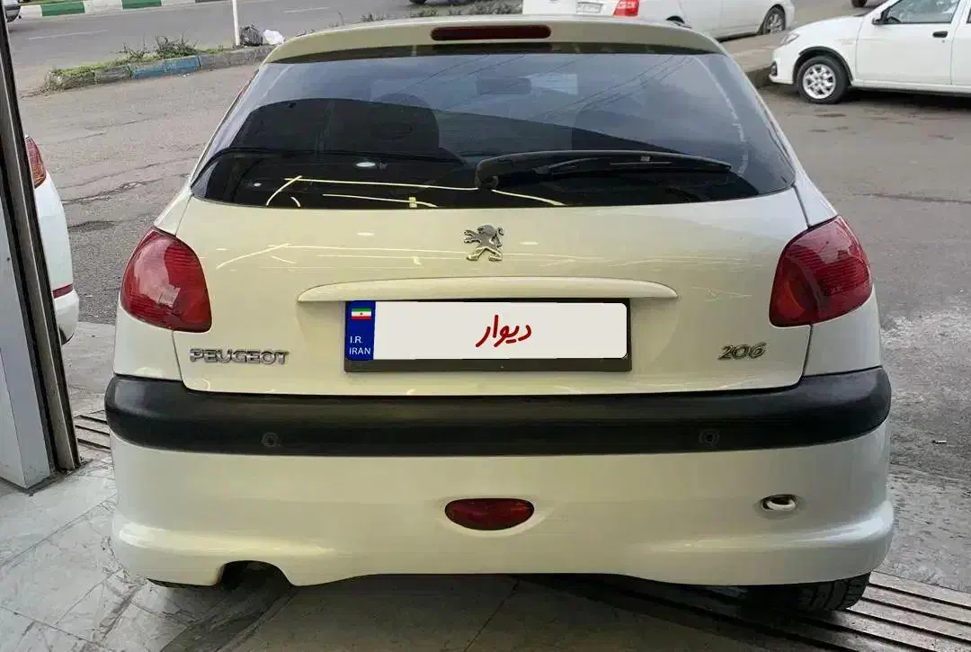 پژو ۲۰۶ تیپ ۲|خودرو سواری و وانت|رشت, جانبازان|دیوار