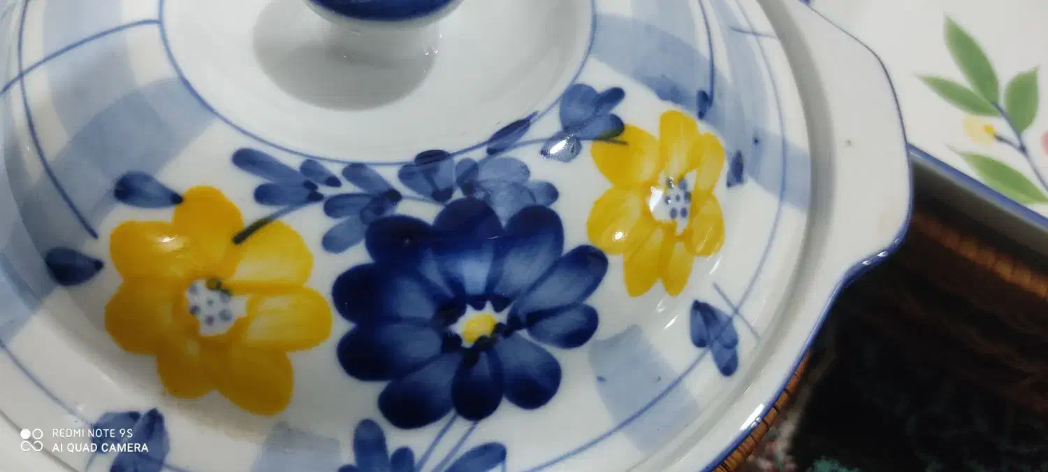 ظروف گل پنبه ای|ظروف سرو و پذیرایی|سنگر, |دیوار