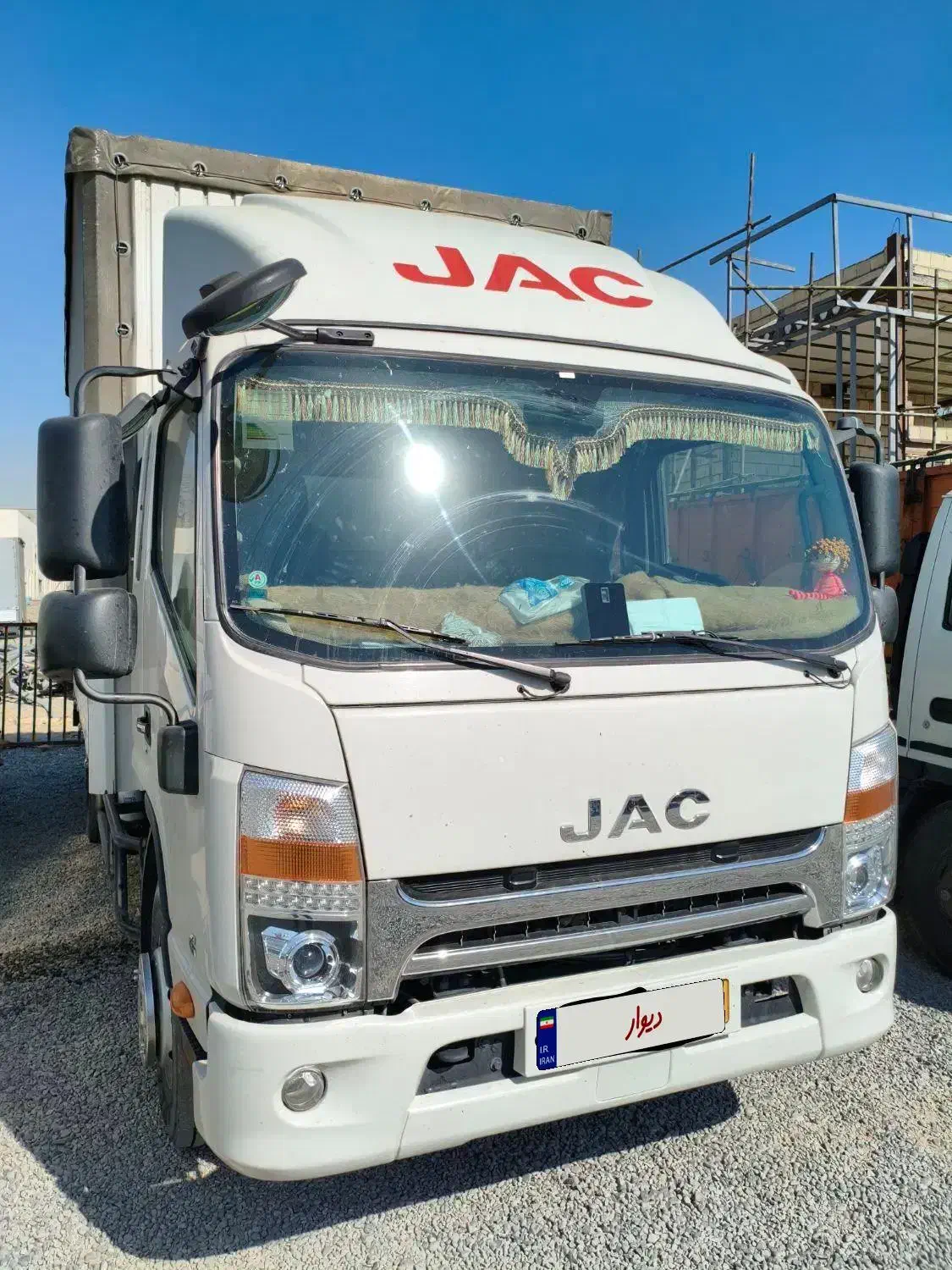 جک 6 تن خابدار مسقف چادری|خودرو سنگین|اسلامشهر, ملکآباد|دیوار