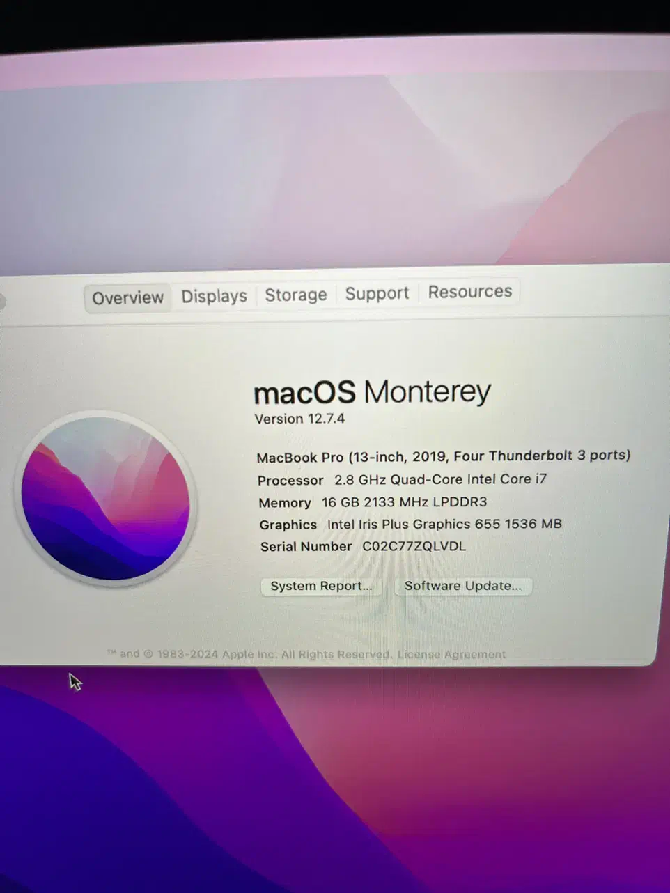 مک بوک ۲۰۱۹ ۱ ترا بایت تاچ بار|رایانه همراه|تهران, شیخ هادی|دیوار