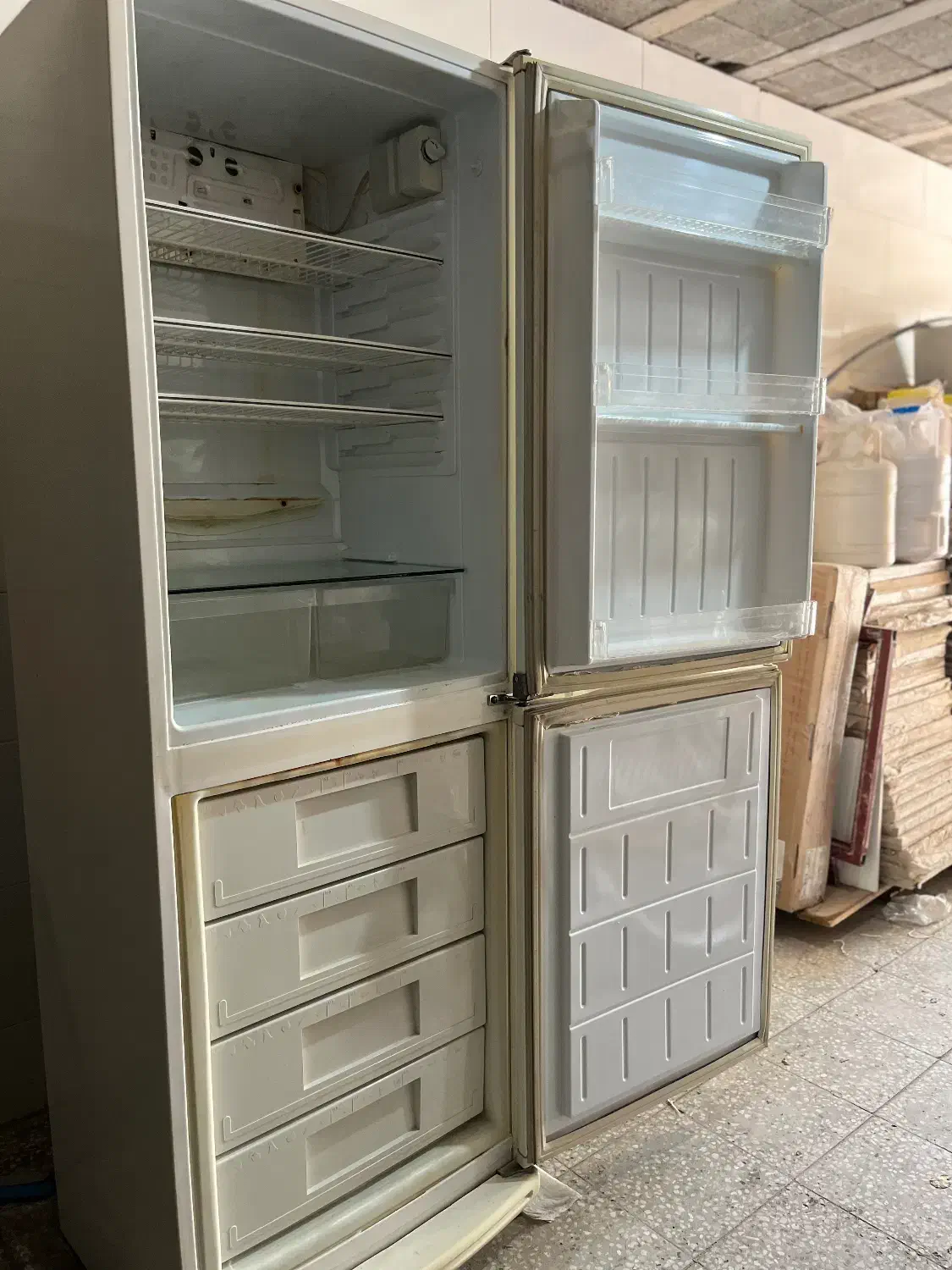 یخچال فریزر (برند پارس)|یخچال و فریزر|یزد, |دیوار