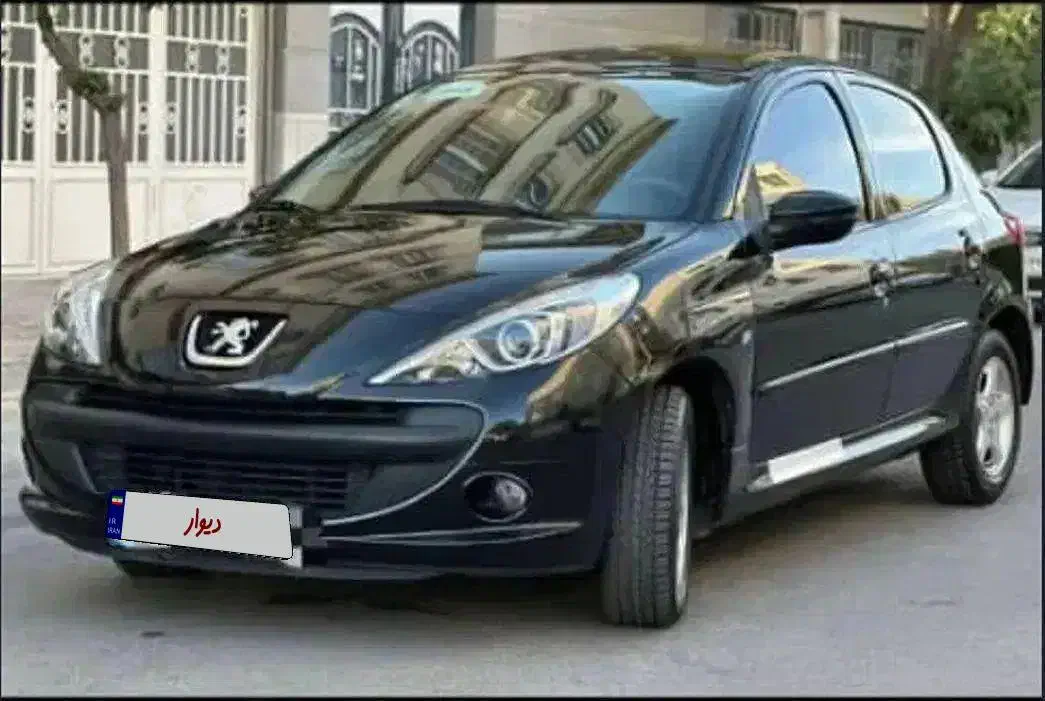 پژو 207 مشکی|خودرو سواری و وانت|تهران, فاطمی|دیوار