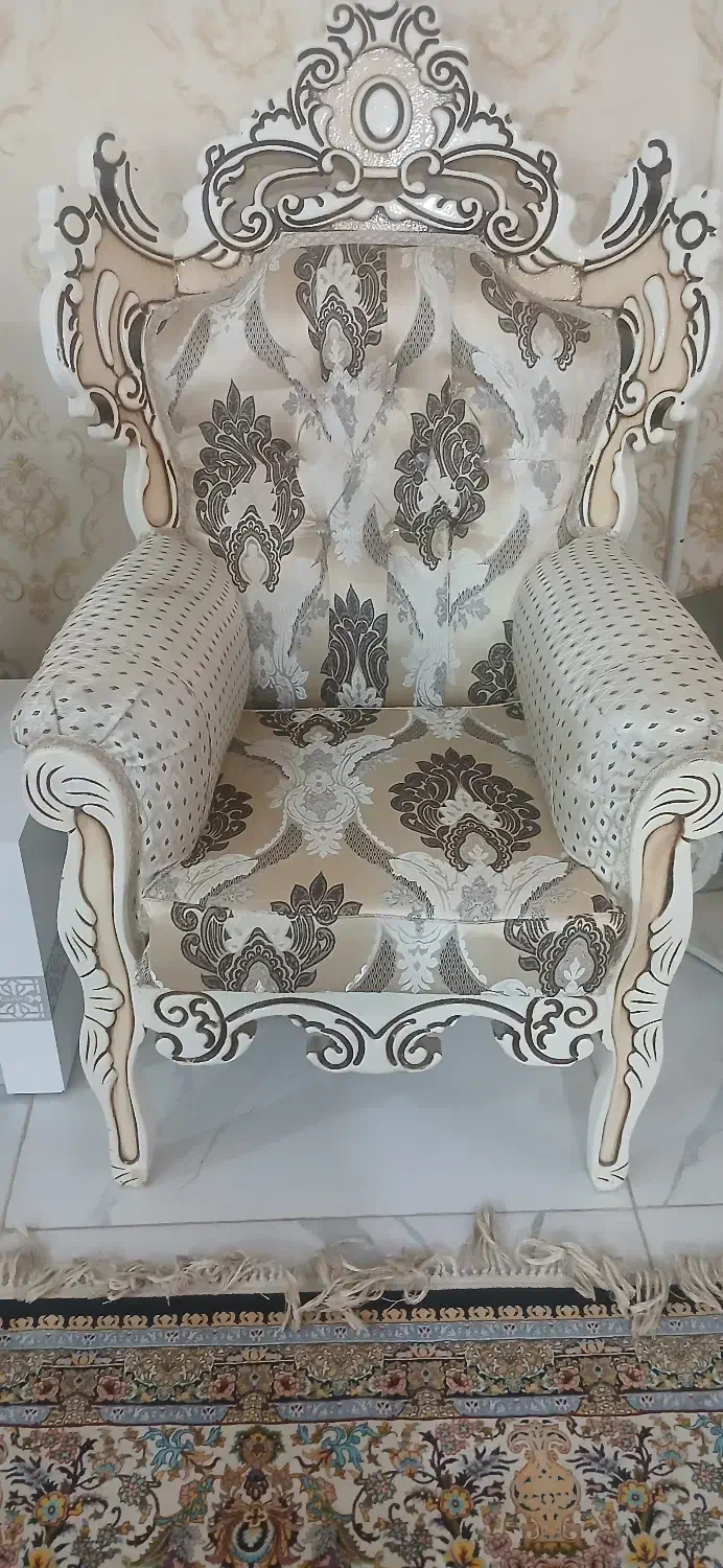 مبلمان ۷نفره|مبلمان خانگی و میز عسلی|زاهدان, |دیوار