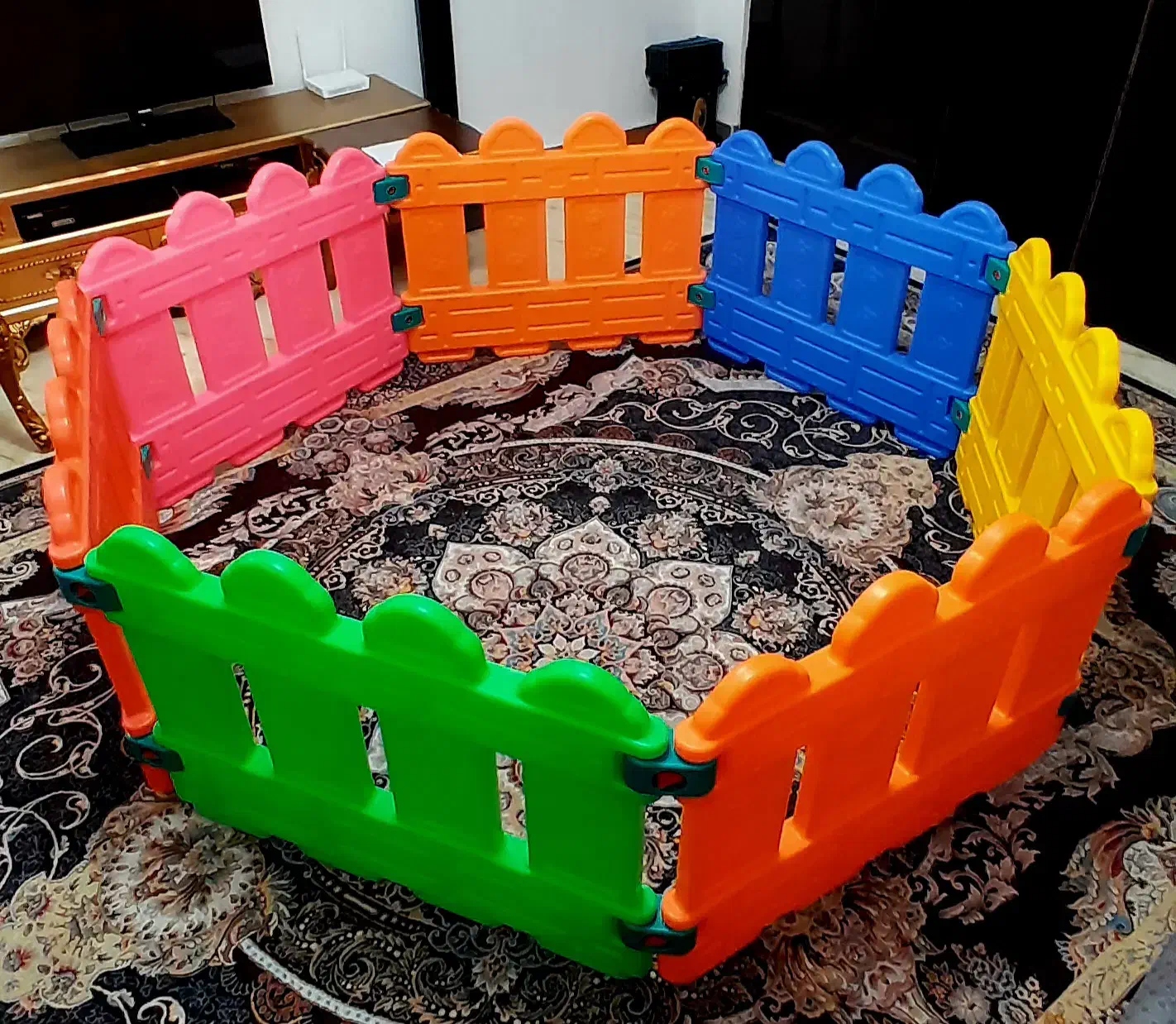 نرده پارک بازی کودک ۷ عددی|اسباببازی|رشت, کوی حسینی|دیوار