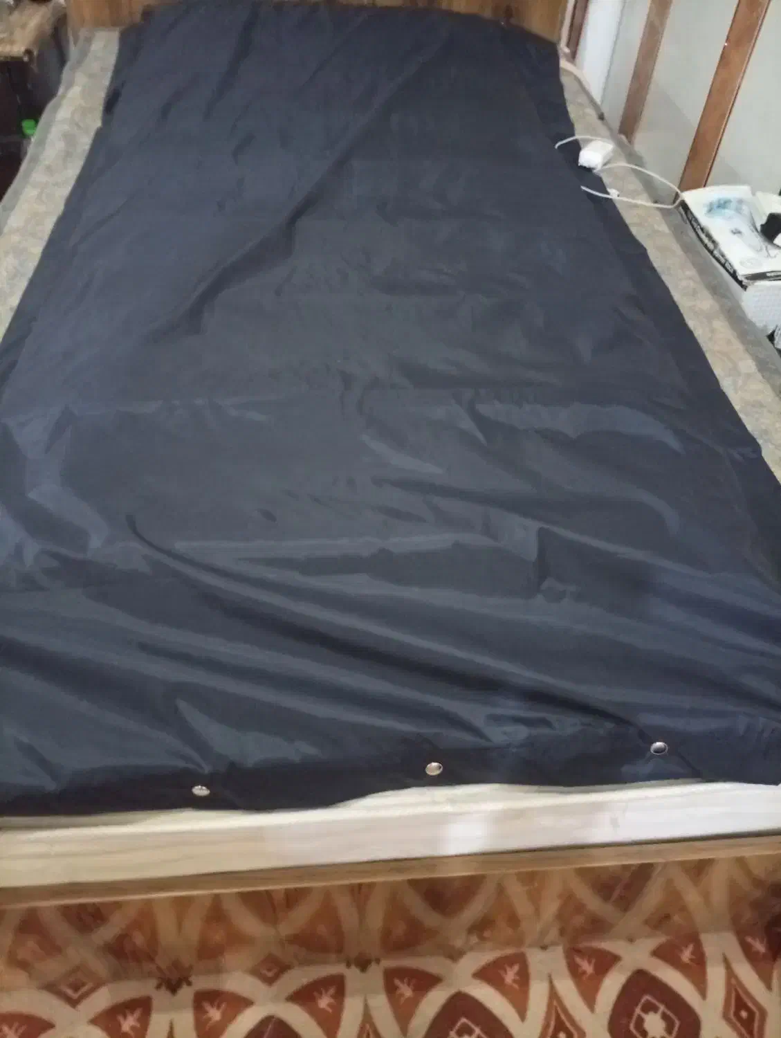 تشک بادی همرا باپومپ بادی برقی|تشک تختخواب|گتوند, |دیوار