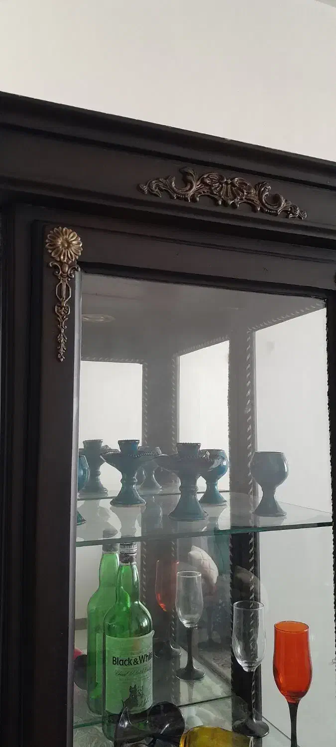 بوفه چوبی|بوفه، ویترین، کنسول|مشکیندشت, |دیوار