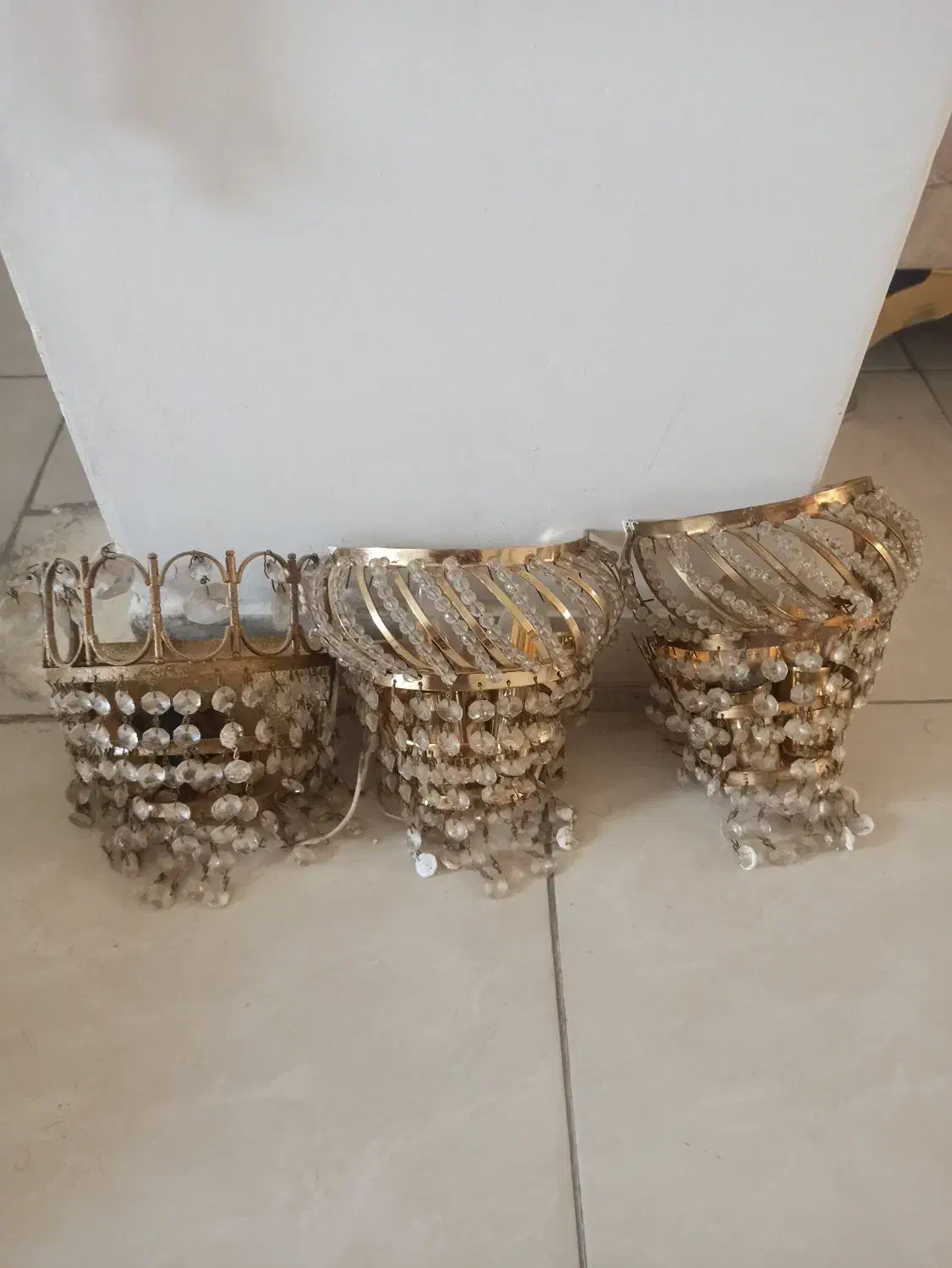 لوستر دیواری لامپ شمعی|لوستر و چراغ آویز|اهواز, پردیس|دیوار