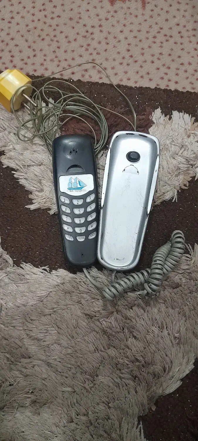 دوعدد تلفن|تلفن رومیزی|قرچک, باقرآباد|دیوار