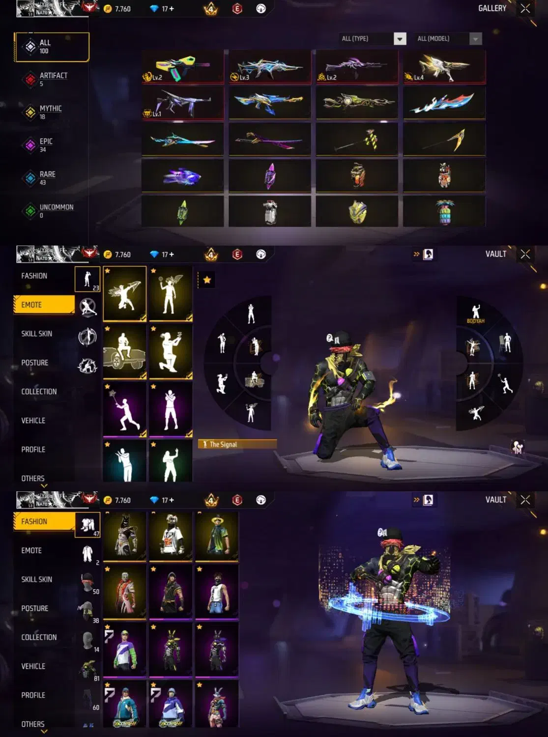 اکانت فیری فایر|کنسول، بازی ویدئویی و آنلاین|فیروزآباد (فارس), |دیوار