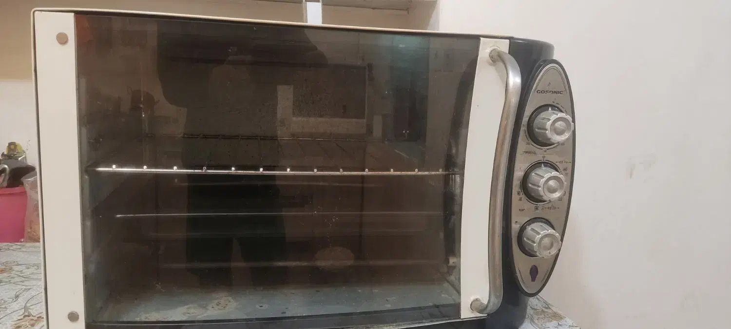 فر رو میزی gosonic|اجاق گاز و لوازم برقی پخت‌وپز|آمل, |دیوار