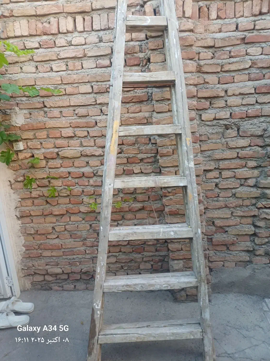 نردبان دوطرفه چوبی|ابزارآلات|تبریز, |دیوار