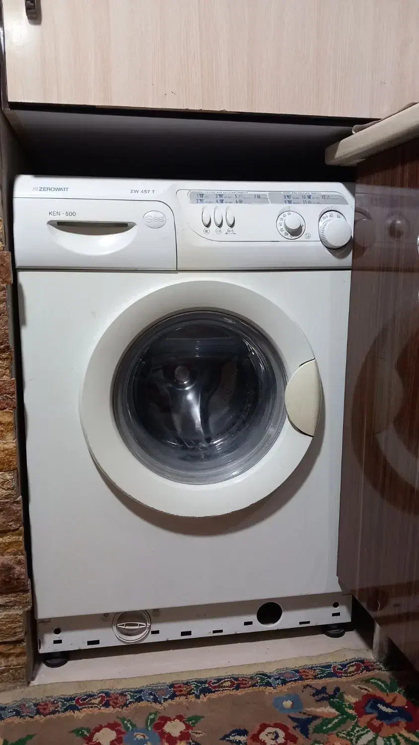 دو عدد لباسشویی زیروات و آبسال|ماشین لباسشویی و خشککن لباس|کرمانشاه, |دیوار