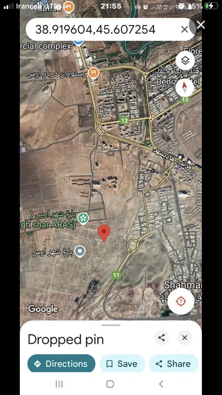 باغ ارس|فروش زمین و ملک کلنگی|جلفا, |دیوار