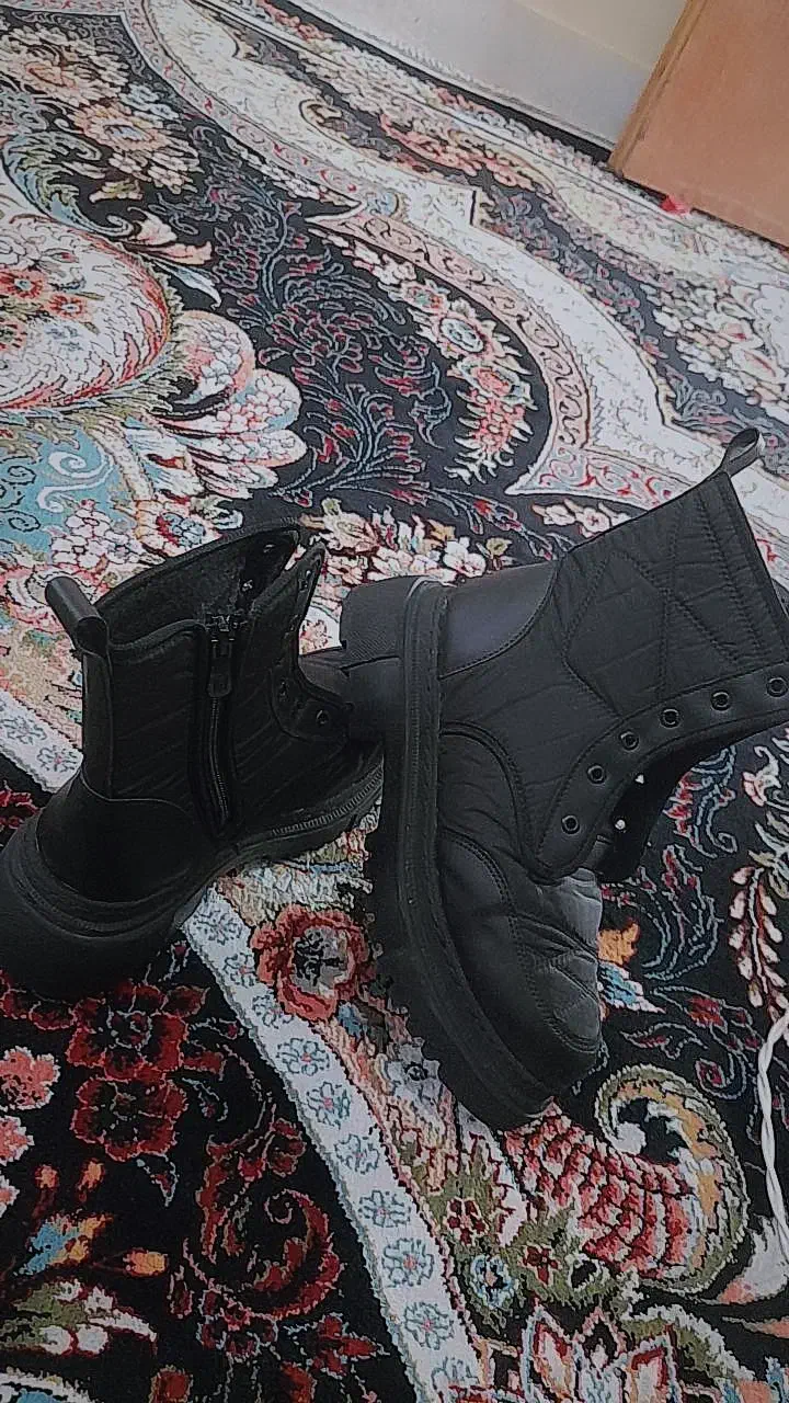 نیم بوت مشکی|کیف، کفش، کمربند|ازنا, |دیوار