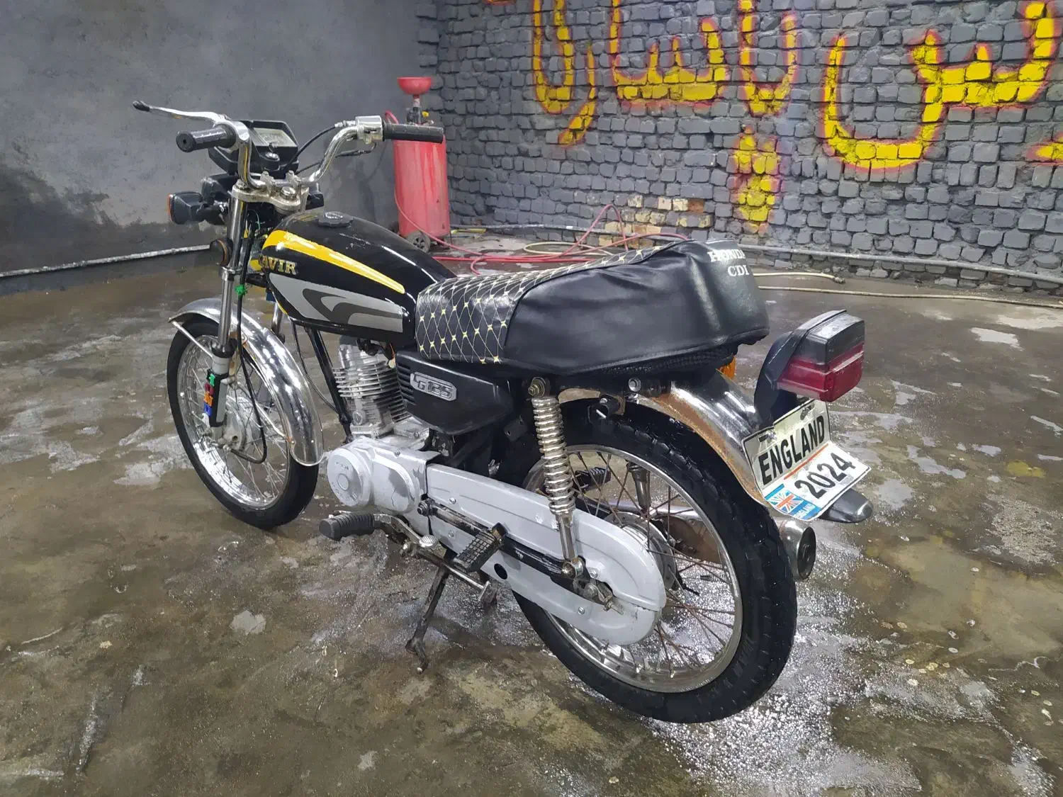 موتور ۱۲۵ مزایده ای|موتورسیکلت|مبارکه, |دیوار