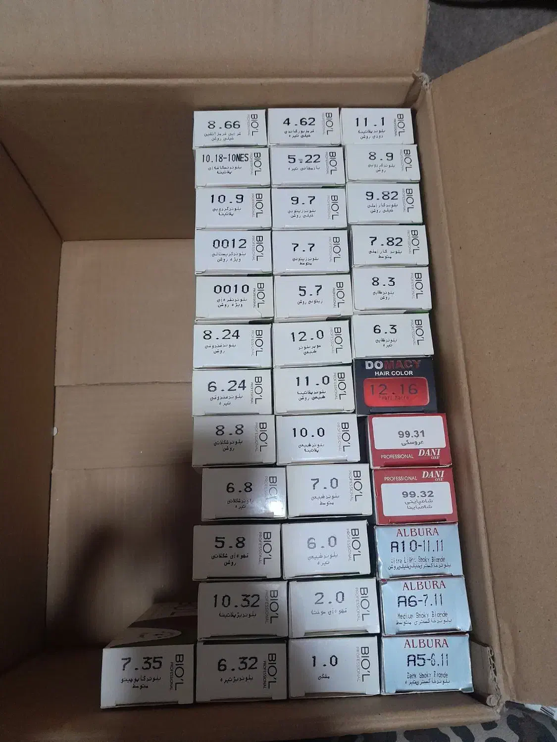 رنگ مو بیول،آلبورا،دنی وان،دوماسی/پودر دکلره|آرایشی، بهداشتی، درمانی|سقز, |دیوار