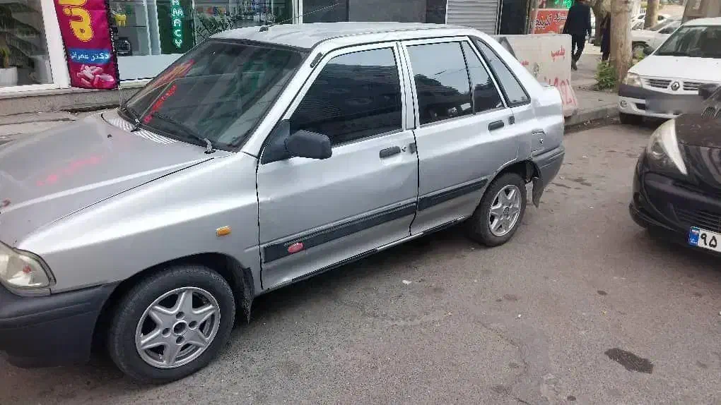 پراید مدل ۸۵ دورنگ شاسی جلو زده شده|خودرو سواری و وانت|ارومیه, |دیوار