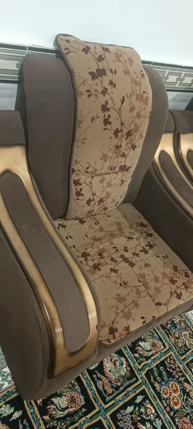 مبل هفت نفره در حد نو|مبلمان خانگی و میز عسلی|گرگان, |دیوار