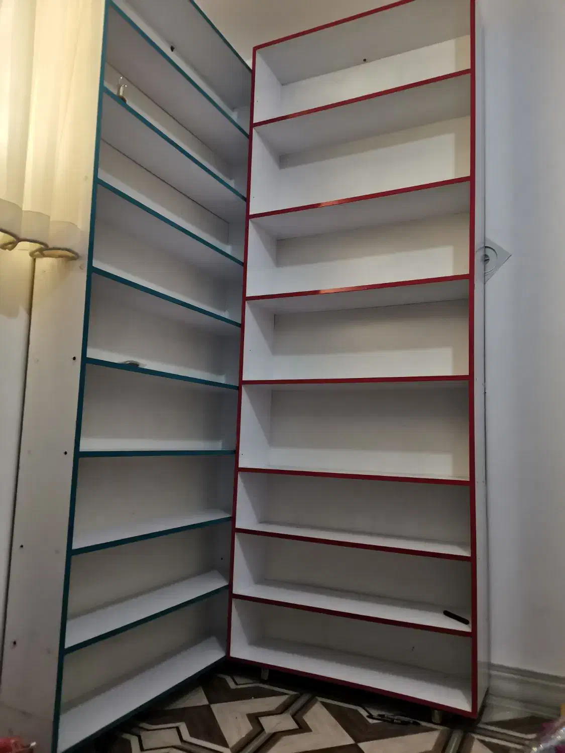 قفسه mdf|کتابخانه، شلف، قفسه‌های دیواری|سیرجان, |دیوار